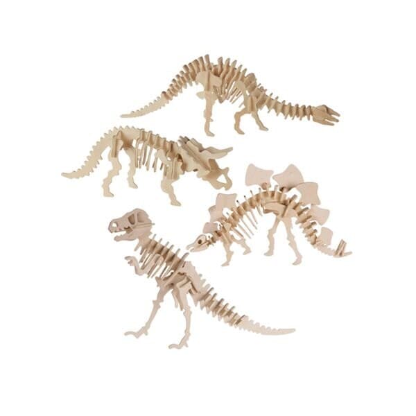 Puslespill i tre 3D Dinosaur