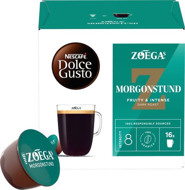 NESCAFÉ Dolce Gusto Zoégas Morgonstund kaffekapslar (16 st)