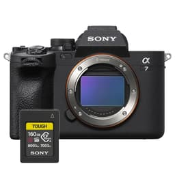 Sony A7 IV Kamerahus med minnekort