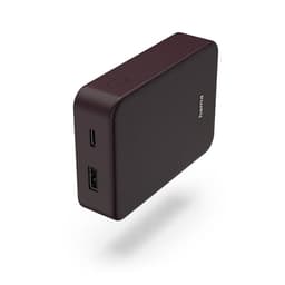 Hama Powerbank Colour 10 10000mAh USB-C+USB-A Plomme