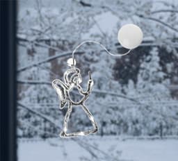 LED-lampe for julen, Angel