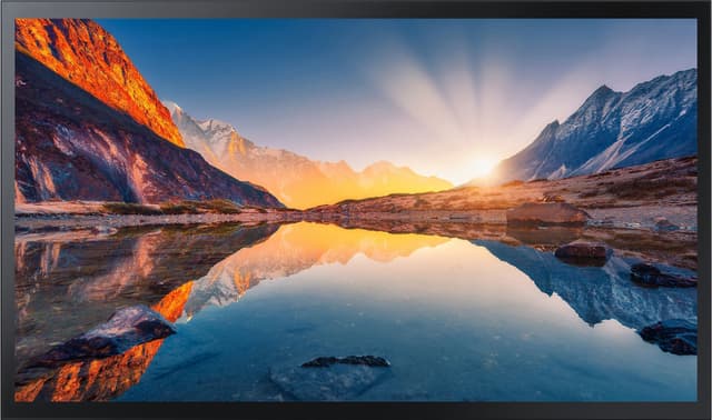 Samsung 55" interaktiv digital infoskjerm LH55QMBTBGCXEN