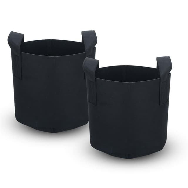 2x Planteringssäck Planteringskärl (11 l - 25 x 22 cm)