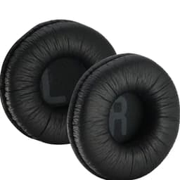 Öronkuddsset kompatibelt med JBL T450BT/T500BT/Tune 600BTNC Läder Black
