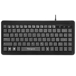 Targus AKB631NO, Tenkeyless (80–87 %), USB, Kalvokytkin, QWERTY, Musta