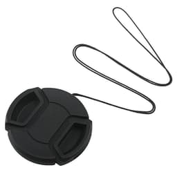 Universelt objektivdeksel med stropp for Canon Nikon Sony Pentax speilreflekskameraer 77 mm