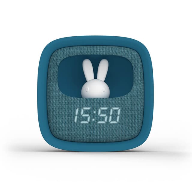 Vekkerklokke med Lys Billy Clock Mørkeblå