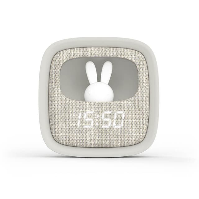 Vekkerklokke med Lys Billy Clock Grå