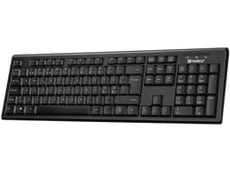 Kablet USB Office -tastatur, sort (nordisk)