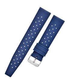 Blått Klockarmband för Tissot Omega Blå 22mm