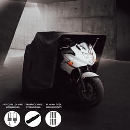 Motorsykkel telt
