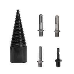 Træboremaskine til boremaskine med 4 forskellige aksler Sort