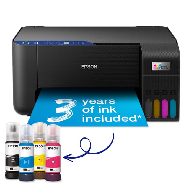 Epson EcoTank ET-2811 multifunktionsskrivare C11CJ67404 (svart)