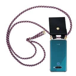 LG Q60 Suojakuori Kotelo (Punainen)