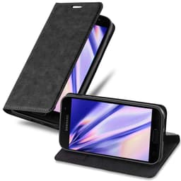 lommebokdeksel Samsung Galaxy A7 2017 case (svart)