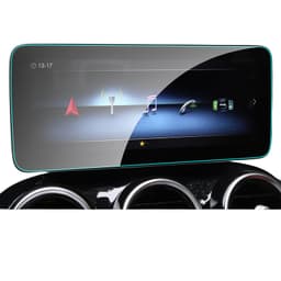 Skærmbeskytter til Mercedes-Benz 19-21 C-Klasse/20-22 GLC bilnavigation 2 stk.