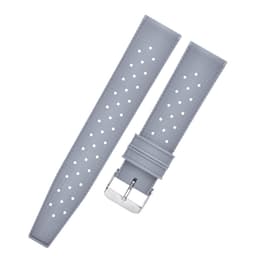 Blå klokkerem for Tissot Omega Grå 22mm