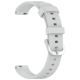 Højkvalitets silikone urrem, 12 mm Grey
