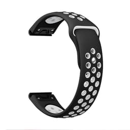 Silikonklokkerem for Garmin Fenix-serien Svart + Hvit