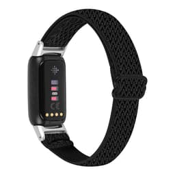 Justerbar nylonstropp for Fitbit Inspir 2 Sort