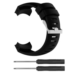 Klokkereim kompatibel med Suunto Core ALU Svart Svart