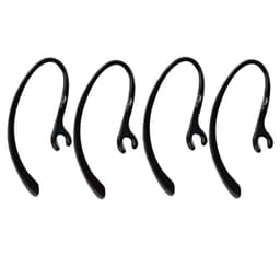 Ørekroge til trådløst Bluetooth headset 6/7/8/9 mm Sort