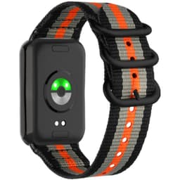 Xiaomi Mi Band 8 Pro Nylon urrem Sort+orange