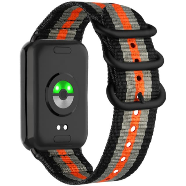 Xiaomi Mi Band 8 Pro Nylon urrem Sort+orange