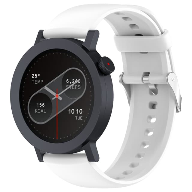 Silikoninen kellohihna CMF Watch Pro 2:lle Valkoinen
