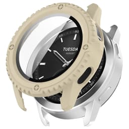 Etui med skærmbeskytter til Xiaomi S3 Smartwatch Hvid