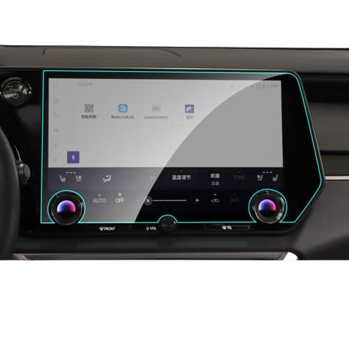 Herdet skjermbeskytter for 23 Lexus RX bilnavigasjon