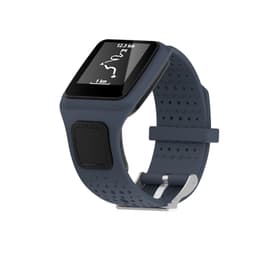 Silikoninen kellohihna TomTom Multi-Sport/Runnerille (1. sukupolvi) Sininen