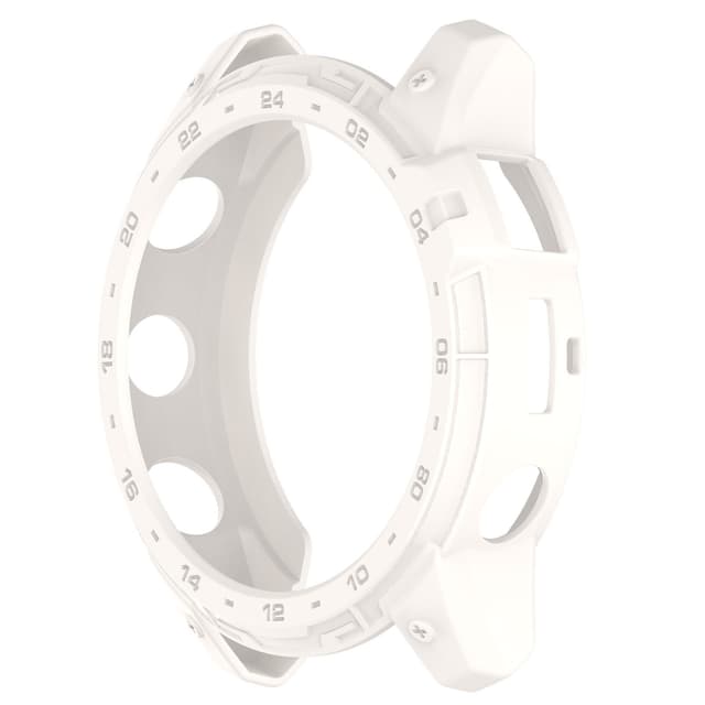 Smart beskyttende klokkedeksel for Garmin Tactix7 MAOLED Hvit