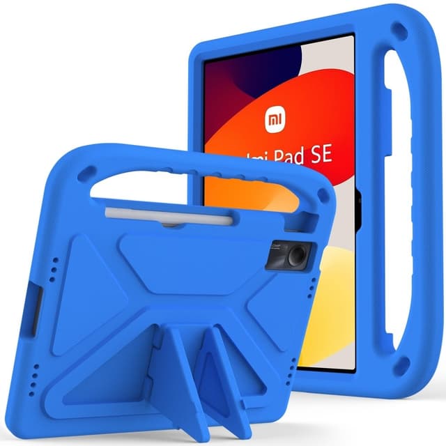SKALO Xiaomi Redmi Pad SE Børneskal med håndtag og stativ - Blå