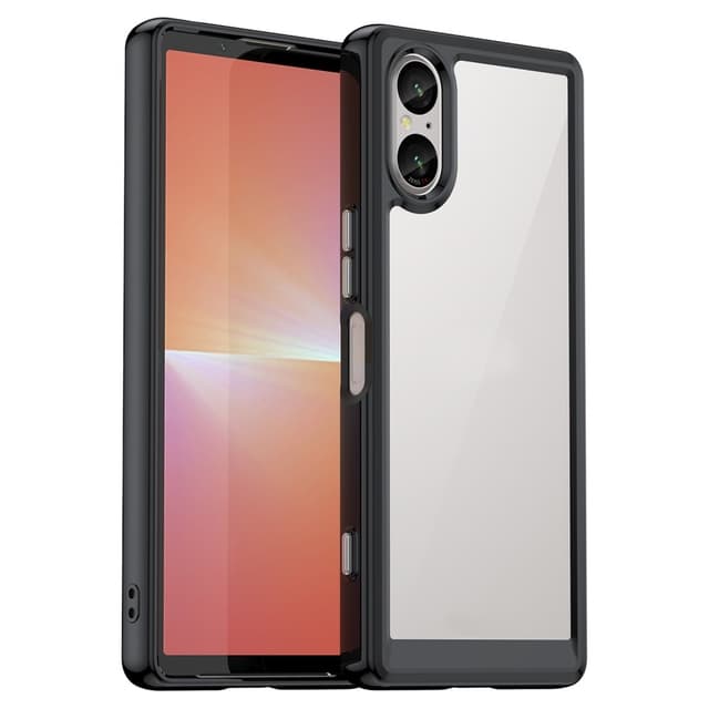 SKALO Sony Xperia 5 V Color Bumper Skal - Svart