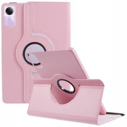 SKALO Xiaomi Redmi Pad SE 360 Litchi Flip Cover - Pink