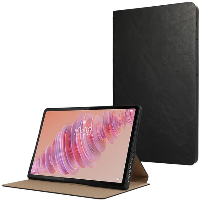 SKALO Lenovo Tab Plus 11.5"" PU-Läder TPU Fodral - Svart