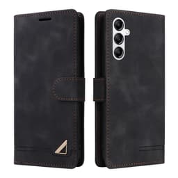 SKALO Samsung A54 5G Plånboksfodral i PU-Läder - Svart