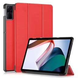 SKALO Xiaomi Redmi Pad SE Trifold Flip Cover - Rød