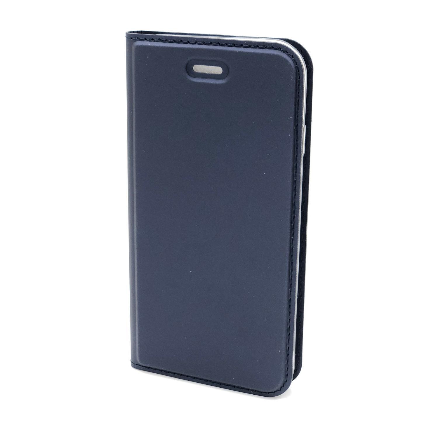 SKALO iPhone 13 Pro Plånboksfodral Ultratunn design - Blå