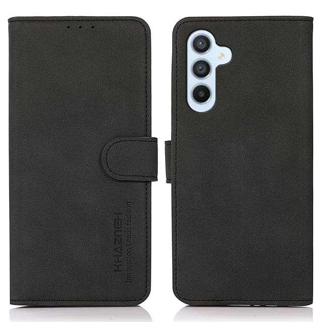 SKALO Samsung A25 5G KHAZNEH Plånboksfodral i PU-Läder - Svart