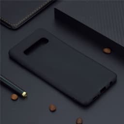 SKALO Samsung S10 Plus Ultratynd TPU-skal - Sort