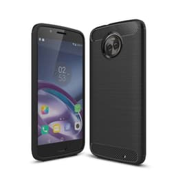 Stöttåligt Armor Carbon TPU-skal Moto X4 - Svart