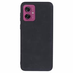 SKALO Motorola Moto G55 5G PU-Läder Hybrid Skal - Svart