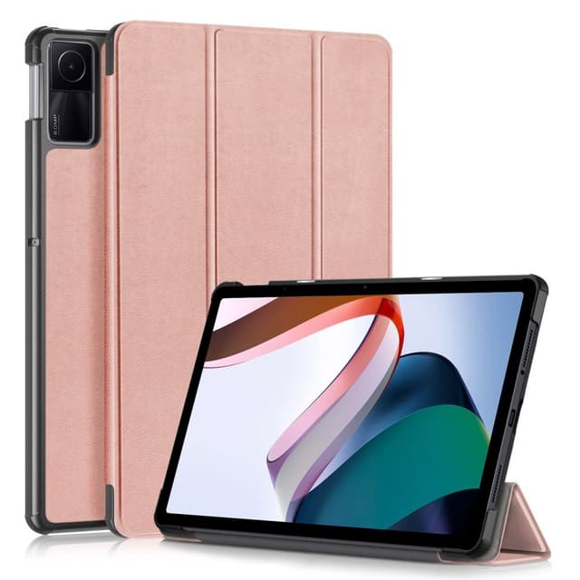 SKALO Xiaomi Redmi Pad SE Trifold Flip Cover - Rosa guld