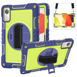 SKALO Xiaomi Redmi Pad SE Ekstra stødsikker Armor 360 håndtag/stativ Cover -. Blå