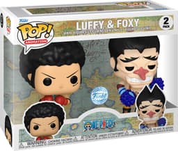Funko Pop! One Piece figuurisetti (Luffy & Foxy)