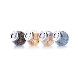 Förvaringsburkar av glas 4-pack