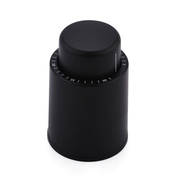 Vakuumvinpropp – Svart og elegant for optimal vinbevaring