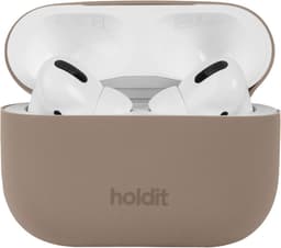 Holdit AirPods Pro Silicone fodral (mockabrunt)